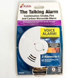 Kidde Nighthawk Smoke And Carbon Monoxide Voice Alarm KN-COSM-B NEW OPEN BOX